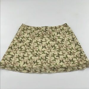 Princess Polly mini skirt butterfly y2k 90s Women's earthy festival fairy size 6